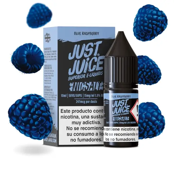 Sales Blue Raspberry - Just Juice Nic Salts 10ml