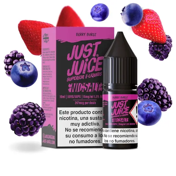 Sales Berry Burst - Just Juice Nic Salts 10ml
