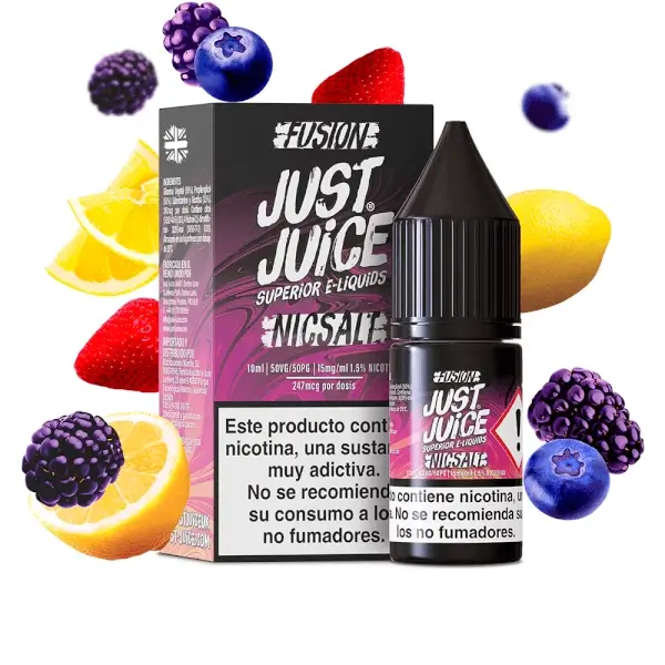 Sales Berry Burst Lemonade - Just Juice Fusion Nic Salt 10ml