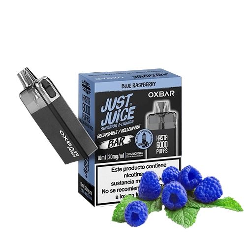 Pod Rellenable Blue Raspberry - Just Juice Oxbar