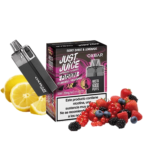 Pod Rellenable Berry Burst & Lemonade - Just Juice Oxbar