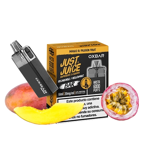 Pod Rellenable Mango & Passionfruit - Just Juice Oxbar