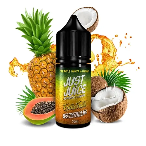Aroma Exotic Fruits Papaya, Pineapple & Coconut - Just Juice 30ml