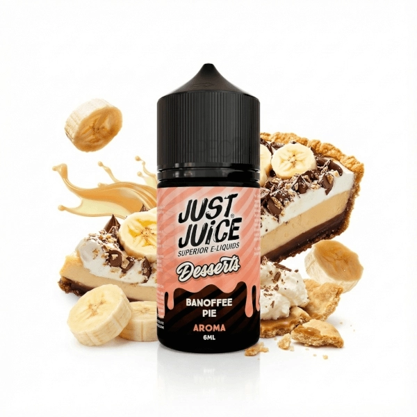 Aroma Banoffee Pie - Just Juice Desserts (Longfill para Sales)