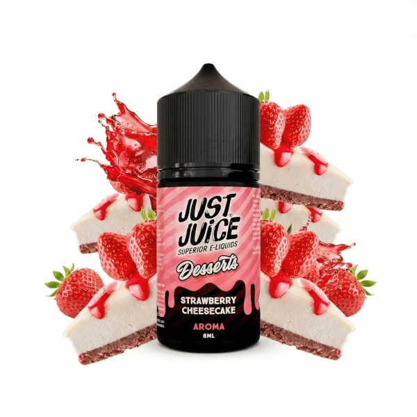 Aroma Strawberry Cheesecake - Just Juice Desserts (Longfill para Sales)