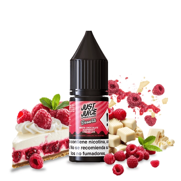White Chocolate Raspberry Cheesecake - Just Juice Desserts Salts